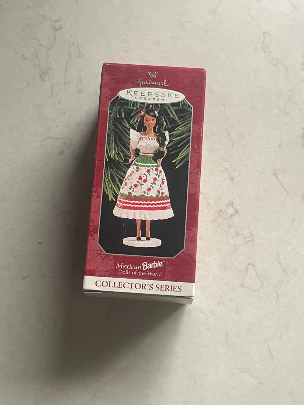 1998 Hallmark Mexican Barbie Dolls of the World #3 Keepsake Ornament | NIB